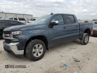 2020 Chevrolet Silverado 1500 LT with VIN 3GCPYDEK4LG355620, listed as a Copart auction lot 85412824 with 75,540 mi miles and Salvage Title. Bid and sale history available at DreamBid. Image 1.