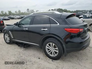 2009 Infiniti FX35 with VIN JNRAS18U09M102867, listed as a Copart auction lot 50351075 with 131,304 mi miles and Salvage Title. Bid and sale history available at carsss.com. Image 2.