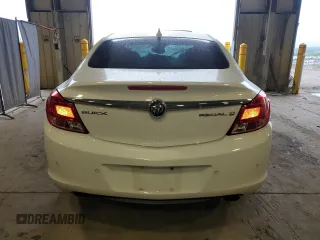 2012 Buick Regal Turbo Premium 1 with VIN 2G4GS5EV3C9215498, listed as a Copart auction lot 55555485 with 159,870 mi miles and Salvage title. Bid and sale history available at DreamBid. Image 6.