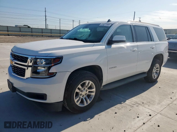 2015 Chevrolet Tahoe LT with VIN 1GNSCBKC5FR185631, listed as a Copart auction lot 60427395 with 125,616 mi miles and Clean title. Bid and sale history available at DreamBid. Image 1.