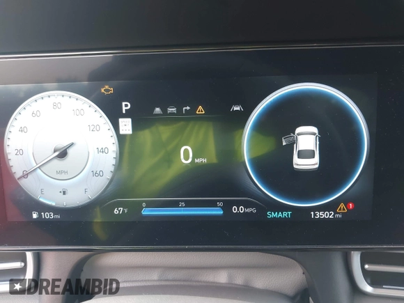 2025 Hyundai Elantra SEL Convenience with VIN KMHLS4DG0SU880288, listed as a IAAI auction lot 42192034 with 13,502 mi miles and . Bid and sale history available at DreamBid. Image 15.
