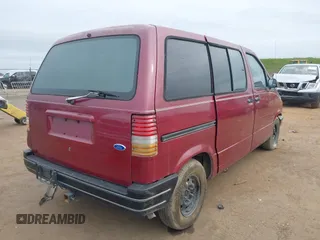 1989 Ford Aerostar with VIN 1FMCA11U2KZC19215, listed as a IAAI auction lot 41719140 with 3,566 mi miles. Bid and sale history available at carsss.com. Image 4.