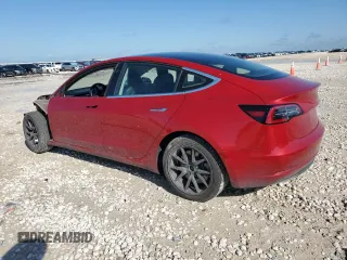2018 Tesla Model 3 Long Range Battery with VIN 5YJ3E1EA0JF058425, listed as a Copart auction lot 52443635 with 80,722 mi miles and Salvage Title. Bid and sale history available at DreamBid. Image 2.