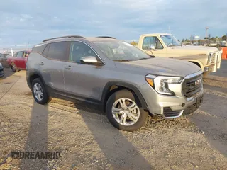 2023 GMC Terrain SLE with VIN 3GKALMEG0PL271974, listed as a IAAI auction lot 40727813 with 15,993 mi miles. Bid and sale history available at carsss.com. Image 1.