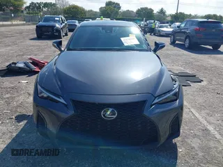 2021 Lexus IS with VIN JTHGZ1B27M5045601, listed as a IAAI auction lot 41930557 with 26,728 mi miles. Bid and sale history available at carsss.com. Image 12.