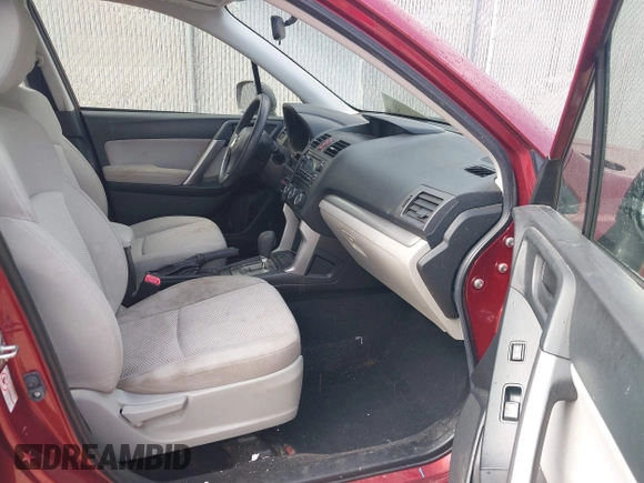 2015 Subaru Forester 2.5i with VIN JF2SJABCXFH497783, listed as a IAAI auction lot 42584119 with 109,021 mi miles and . Bid and sale history available at DreamBid. Image 5.