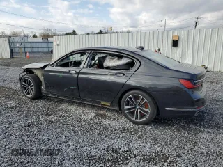 2020 BMW 7 Series 750i xDrive with VIN WBA7U2C01LGM27402, listed as a Copart auction lot 52943595 with Not provided miles and Salvage title. Bid and sale history available at DreamBid. Image 2.