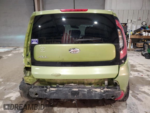 2014 Kia Soul with VIN KNDJN2A2XE7722141, listed as a Copart auction lot 45986365 with 157,075 mi miles and Salvage Title. Bid and sale history available at carsss.com. Image 6.