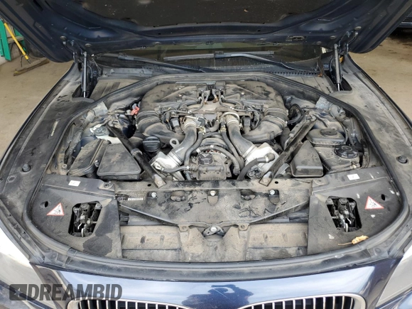 2012 BMW 7 Series 750i xDrive with VIN WBAKC6C5XCC396660, listed as a Copart auction lot 55325095 with 106,667 mi miles and Clean Title. Bid and sale history available at DreamBid. Image 11.