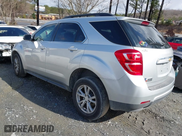 2016 Chevrolet Equinox LT with VIN 2GNALCEK6G1164432, listed as a IAAI auction lot 41582808 with 159,027 mi miles. Bid and sale history available at carsss.com. Image 3.