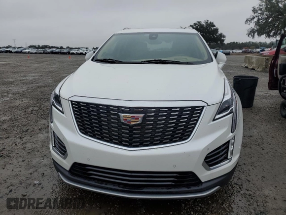 2022 Cadillac XT5 Premium Luxury AWD with VIN 1GYKNERSXNZ162971, listed as a Copart auction lot 88053015 with 0 mi miles and Salvage Title. Bid and sale history available at carsss.com. Image 5.