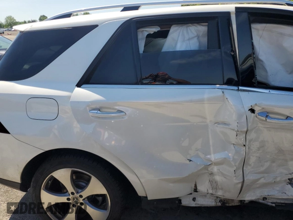 2018 Mercedes-Benz GLE 350 with VIN 4JGDA5HB3JB150235, listed as a Copart auction lot 57277985 with Not provided miles and Salvage title. Bid and sale history available at DreamBid. Image 11.
