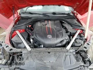 2021 Toyota GR Supra 3.0 with VIN WZ1DB0C0XMW040095, listed as a Copart auction lot 78505554 with 0 mi miles and Salvage Title. Bid and sale history available at carsss.com. Image 11.