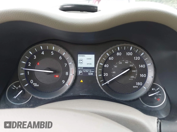 2015 Infiniti Q70 with VIN JN1BY1ARXFM562111, listed as a IAAI auction lot 42473521 with 123,212 mi miles and . Bid and sale history available at DreamBid. Image 7.