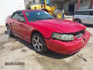 2000 Ford Mustang GT with VIN 1FAFP45X9YF198384, listed as a IAAI auction lot 42755791 with 163,448 mi miles and . Bid and sale history available at DreamBid. Image 1.