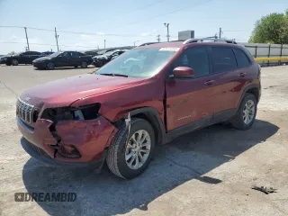 2020 Jeep Cherokee Latitude with VIN 1C4PJMCB2LD619857, listed as a Copart auction lot 52413655 with 170,772 mi miles and Salvage title. Bid and sale history available at DreamBid. Image 1.
