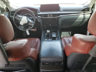 2018 Lexus LX with VIN JTJHY7AXXJ4252748, listed as a Copart auction lot 50691355 with 118,967 mi miles and Salvage Title. Bid and sale history available at carsss.com. Image 8.
