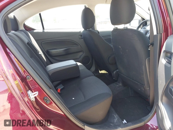 2024 Mitsubishi Mirage ES with VIN ML32FUFJ2RHF11096, listed as a IAAI auction lot 42081913 with 5,318 mi miles and . Bid and sale history available at DreamBid. Image 8.
