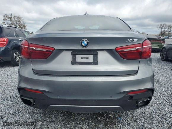 2019 BMW X6 sDrive35i with VIN 5UXKU0C59K0G92820, listed as a Copart auction lot 46627805 with 155,248 mi miles and Clean Title. Bid and sale history available at carsss.com. Image 6.