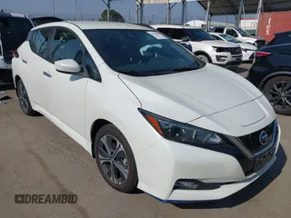 2020 Nissan LEAF SV Plus with VIN 1N4BZ1CPXLC310811, listed as a IAAI auction lot 42733380 with 62,340 mi miles and . Bid and sale history available at DreamBid. Image 1.