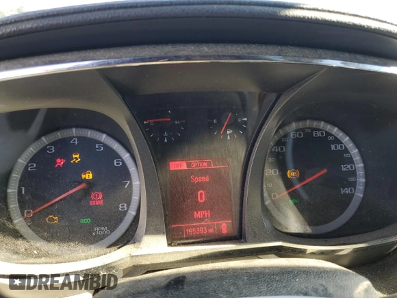 2014 GMC Terrain SLE with VIN 2GKALREK5E6358384, listed as a Copart auction lot 87391104 with 195,393 mi miles and Salvage title. Bid and sale history available at DreamBid. Image 9.