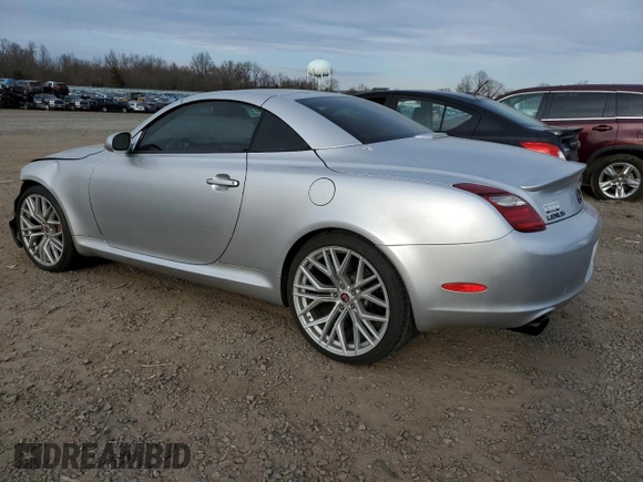 2006 Lexus SC 430 z VIN JTHFN48Y369000493, wystawiony jako Copart lot #46929945 z przebiegiem 141 704 mil mil oraz Szkody całkowita. Historia ofert i sprzedaży dostępna na DreamBid. Obrazek 2.
