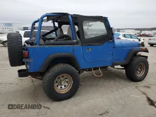 1993 Jeep Wrangler "S" with VIN 1J4FY19PXPP237521, listed as a Copart auction lot 44783435 with 153,654 mi miles and Clean Title. Bid and sale history available at carsss.com. Image 3.