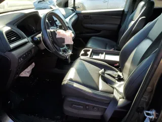 2019 Honda Odyssey EX-L with VIN 5FNRL6H7XKB042232, listed as a Copart auction lot 81066384 with 55,724 mi miles and Salvage Title. Bid and sale history available at carsss.com. Image 7.