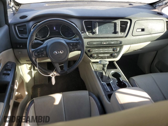 2020 Kia Sedona EX with VIN KNDMB5C16L6635898, listed as a Copart auction lot 47279245 with 79,130 mi miles and Salvage Title. Bid and sale history available at carsss.com. Image 8.