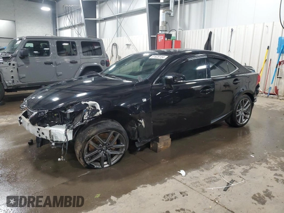 2015 Lexus IS 350 with VIN JTHCE1D29F5010035, listed as a Copart auction lot 81628184 with 121,441 mi miles and Salvage Title. Bid and sale history available at carsss.com. Image 1.