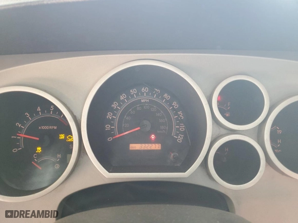 2007 Toyota Tundra SR5 with VIN 5TFRV54167X020389, listed as a Copart auction lot 45905315 with 332,277 mi miles and Salvage Title. Bid and sale history available at carsss.com. Image 9.
