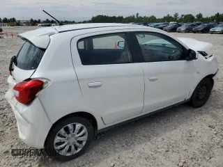 2017 Mitsubishi Mirage ES with VIN ML32A3HJ9HH021899, listed as a Copart auction lot 55824015 with 99,247 mi miles and Salvage title. Bid and sale history available at DreamBid. Image 3.