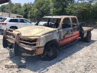 2006 Chevrolet Silverado 3500 DRW Wrk Trk with VIN 1GCJK33206F131187, listed as a Copart auction lot 68281934 with 0 mi miles and Salvage Title. Bid and sale history available at carsss.com. Image 1.