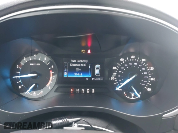 2016 Ford Fusion SE with VIN 1FA6P0HD4G5107018, listed as a IAAI auction lot 42403573 with 115,978 mi miles and . Bid and sale history available at DreamBid. Image 7.