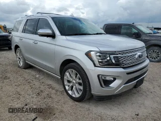 2018 Ford Expedition Platinum with VIN 1FMJU1LT9JEA59942, listed as a Copart auction lot 71018514 with 116,110 mi miles and Salvage Title. Bid and sale history available at carsss.com. Image 4.