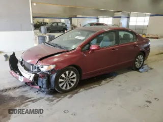 2011 Honda Civic EX-L with VIN 19XFA1F9XBE024349, listed as a Copart auction lot 48661015 with 110,984 mi miles and Salvage Title. Bid and sale history available at DreamBid. Image 1.