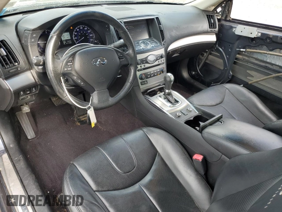 2011 Infiniti G37 x with VIN JN1CV6EL1BM263908, listed as a Copart auction lot 55741595 with 54,839 mi miles and Salvage Title. Bid and sale history available at DreamBid. Image 8.