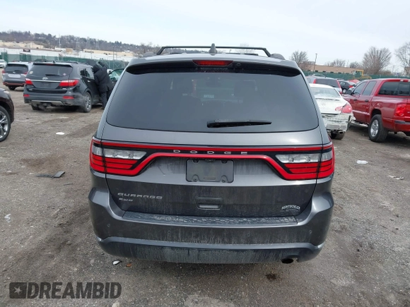 2017 Dodge Durango SXT with VIN 1C4RDJAG1HC918038, listed as a IAAI auction lot 41599549 with 93,417 mi miles and . Bid and sale history available at DreamBid. Image 17.
