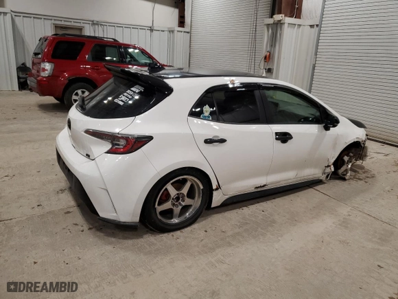 2021 Toyota Corolla Hatchback SE with VIN JTND4MBE0M3110536, listed as a Copart auction lot 86259954 with 73,832 mi miles and Non Repairable. Bid and sale history available at carsss.com. Image 3.