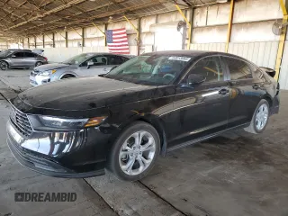 2024 Honda Accord LX z VIN 1HGCY1F27RA032909, wystawiony jako Copart lot #53813065 z przebiegiem 33 697 mil mil oraz Szkody całkowita. Historia ofert i sprzedaży dostępna na DreamBid. Obrazek 1.