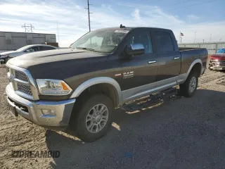 2018 Ram 2500 Laramie with VIN 3C6UR5FJ5JG217519, listed as a Copart auction lot 75872954 with 23,976 mi miles and Salvage title. Bid and sale history available at DreamBid. Image 1.