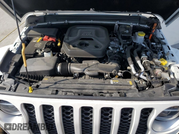 2021 Jeep Wrangler Unlimited Sahara z VIN 1C4JJXP63MW720948, wystawiony jako Copart lot #57115825 z przebiegiem 33 391 mil mil oraz Szkoda całkowita • Salvage title. Historia ofert i sprzedaży dostępna na DreamBid. Obrazek 12.