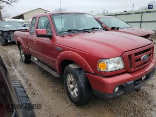 2010 Ford Ranger XLT with VIN 1FTLR4FE0APA75125, listed as a Copart auction lot 52592735 with 81,089 mi miles and Salvage Title. Bid and sale history available at carsss.com. Image 4.