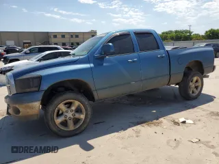 2006 Dodge 1500 SLT z VIN 1D7HU18206S553639, wystawiony jako Copart lot #56657355 z przebiegiem 148 894 mil mil oraz Szkoda całkowita • Salvage title. Historia ofert i sprzedaży dostępna na DreamBid. Obrazek 1.