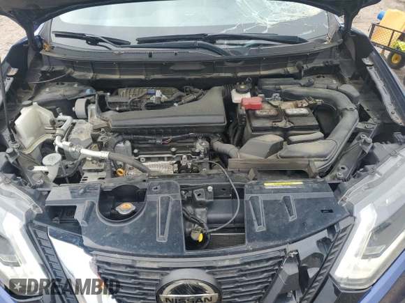 2018 Nissan Rogue SV z VIN 5N1AT2MV8JC852721, wystawiony jako Copart lot #58755385 z przebiegiem 69 454 mil mil oraz Szkoda całkowita • Salvage title. Historia ofert i sprzedaży dostępna na DreamBid. Obrazek 12.