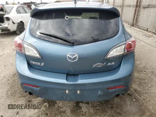 2010 Mazda 3 S Sport with VIN JM1BL1H63A1289949, listed as a Copart auction lot 54698905 with 154,054 mi miles and Salvage Title. Bid and sale history available at DreamBid. Image 6.