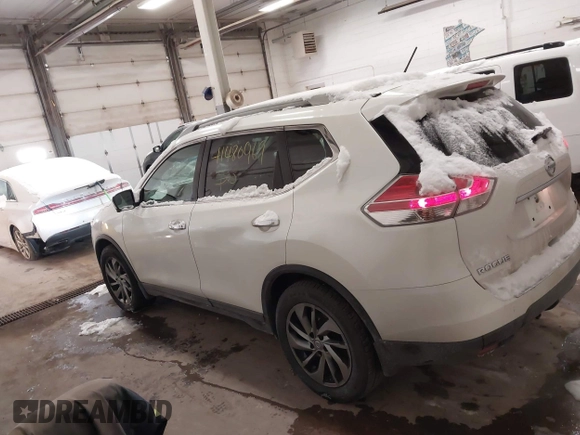 2015 Nissan Rogue SL with VIN 5N1AT2MT2FC836925, listed as a IAAI auction lot 41480969 with 152,210 mi miles. Bid and sale history available at carsss.com. Image 14.