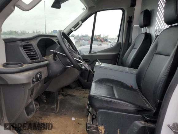 2023 Ford Transit Cargo with VIN 1FTBR1C88PKB21007, listed as a Copart auction lot 70991064 with 16,219 mi miles and Salvage Title. Bid and sale history available at DreamBid. Image 7.