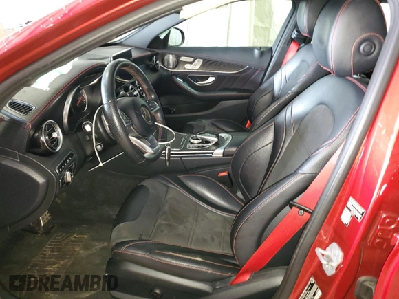 2016 Mercedes-Benz C 450 AMG with VIN 55SWF6EB1GU065276, listed as a Copart auction lot 51871165 with 85,879 mi miles and Salvage title. Bid and sale history available at DreamBid. Image 7.