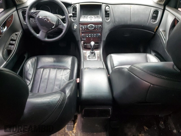 2012 Infiniti EX Journey z VIN JN1AJ0HR5CM450926, wystawiony jako Copart lot #46270335 z przebiegiem Nie podano mil oraz Szkoda całkowita • Salvage title. Historia ofert i sprzedaży dostępna na DreamBid. Obrazek 8.